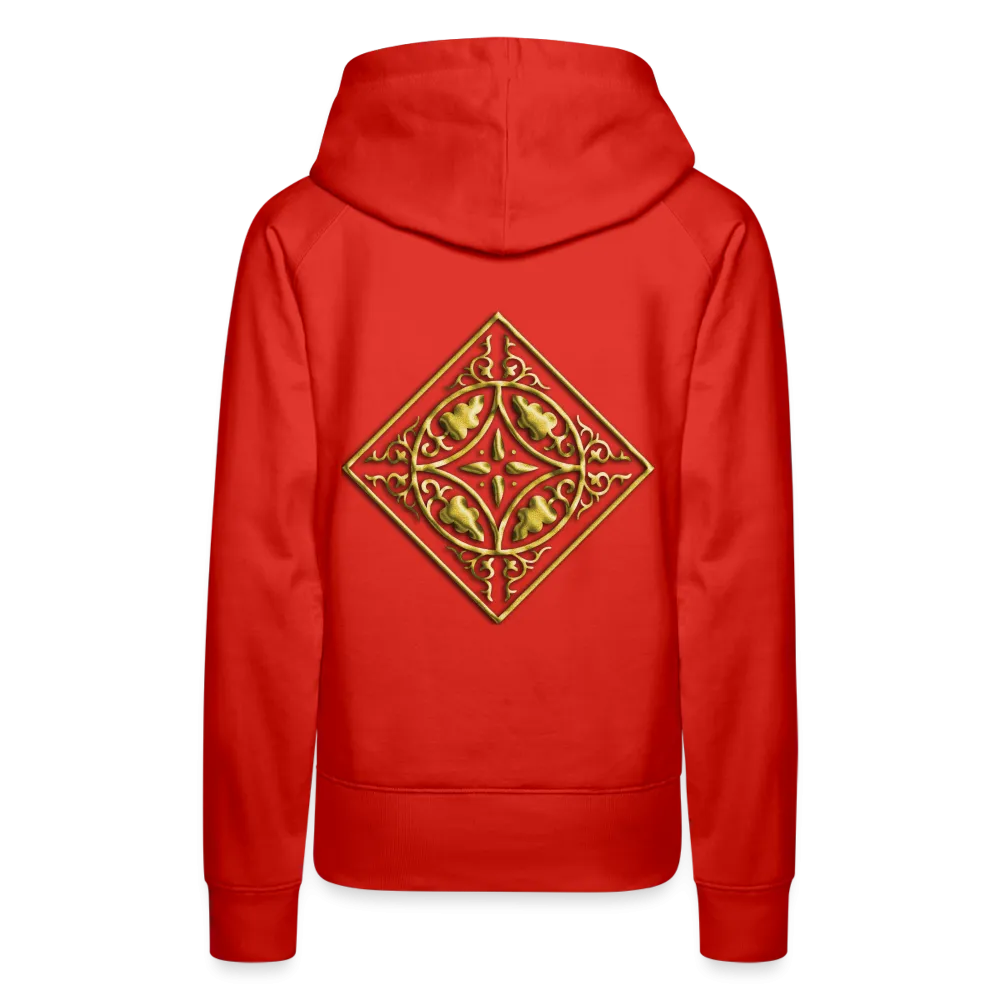 Gold Diamond 2 Women’s Premium Hoodie