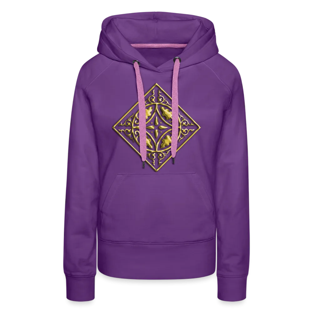 Gold Diamond 2 Women’s Premium Hoodie