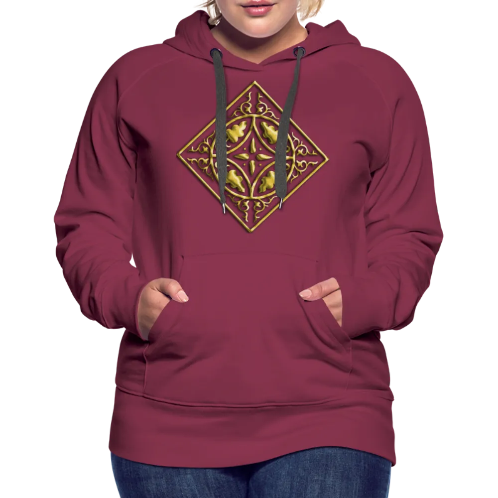 Gold Diamond 2 Women’s Premium Hoodie