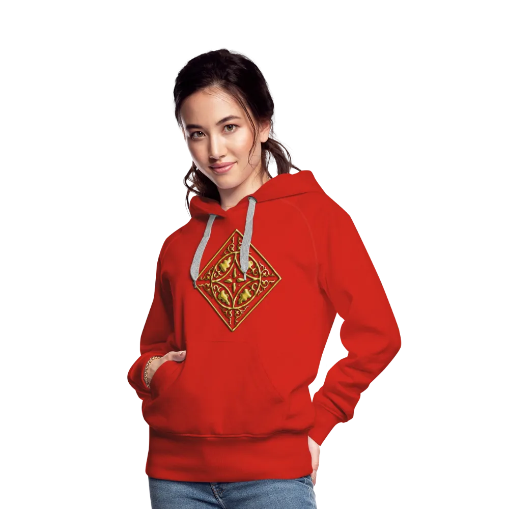 Gold Diamond 2 Women’s Premium Hoodie