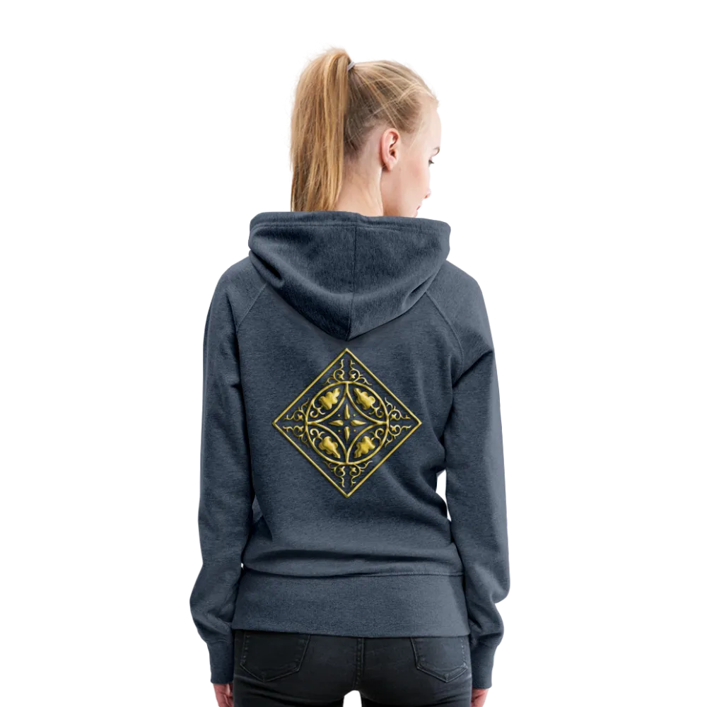 Gold Diamond 2 Women’s Premium Hoodie