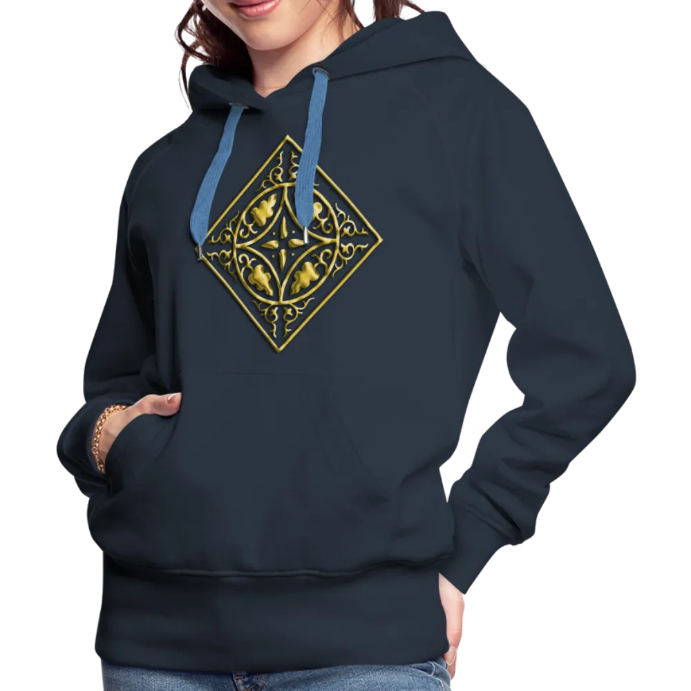 Gold Diamond 2 Women’s Premium Hoodie