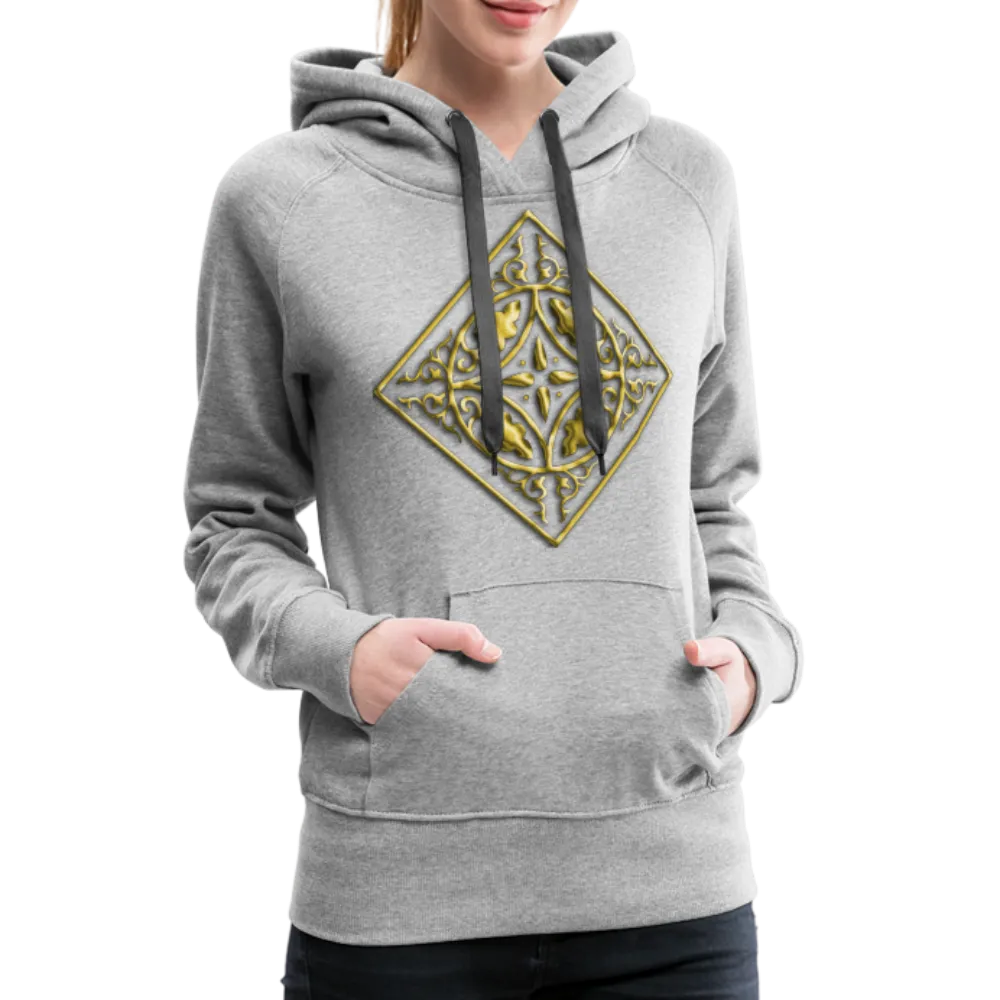 Gold Diamond 2 Women’s Premium Hoodie