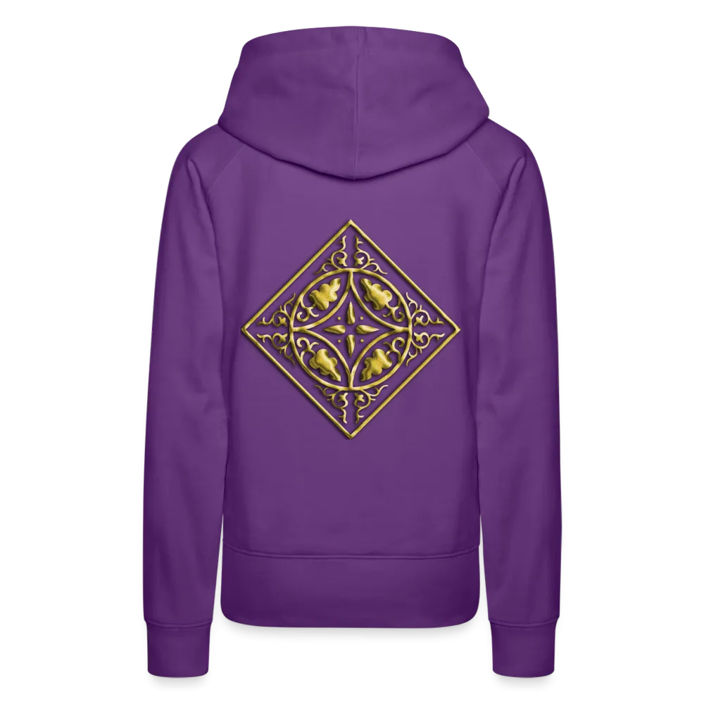 Gold Diamond 2 Women’s Premium Hoodie