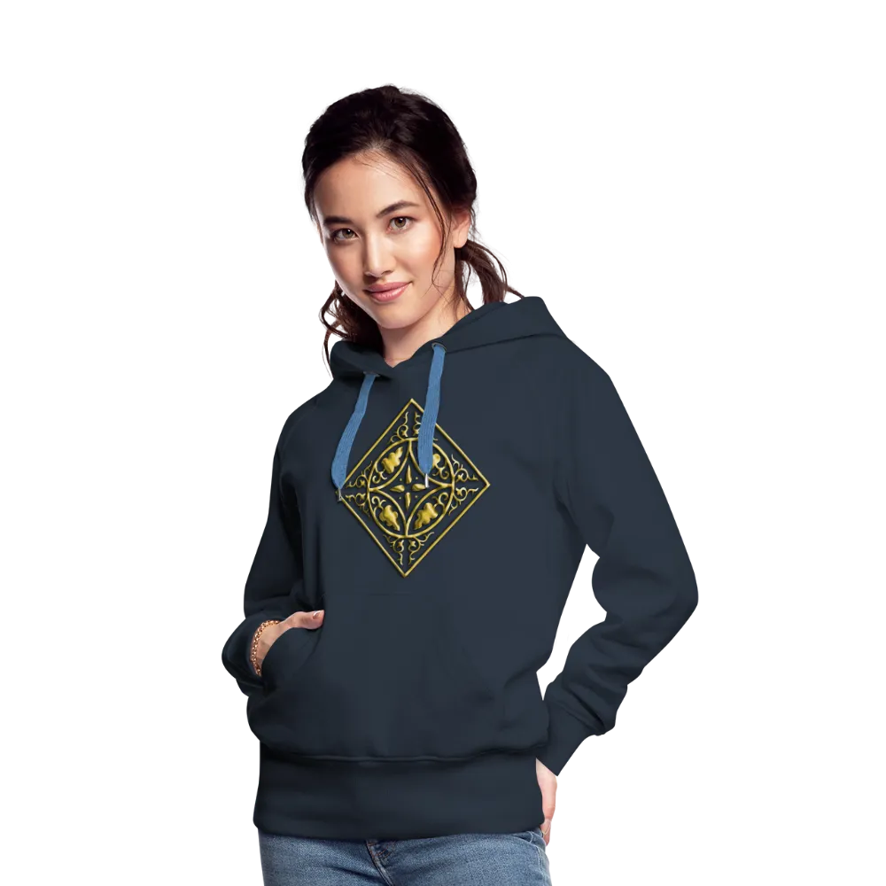 Gold Diamond 2 Women’s Premium Hoodie