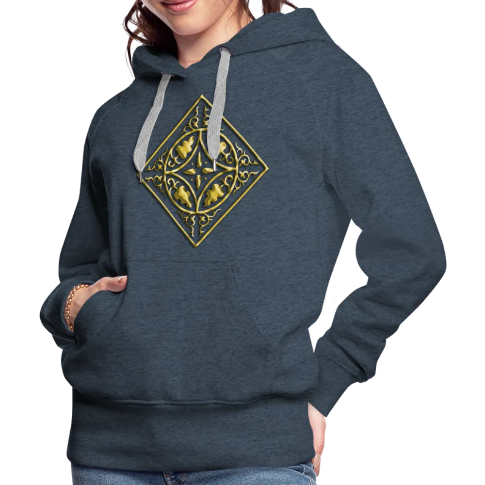 Gold Diamond 2 Women’s Premium Hoodie