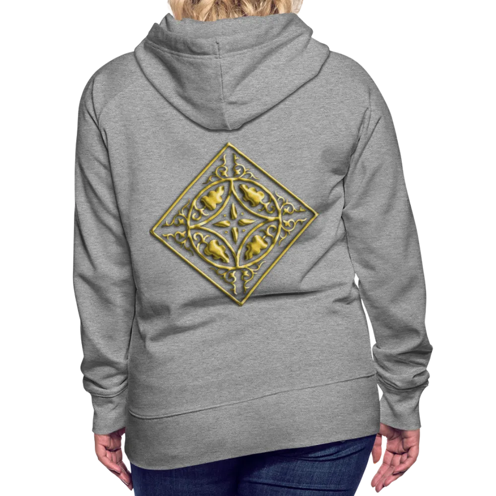 Gold Diamond 2 Women’s Premium Hoodie