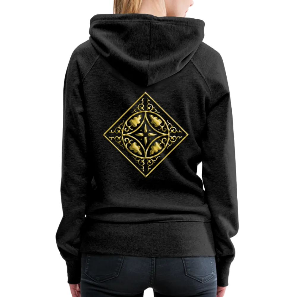 Gold Diamond 2 Women’s Premium Hoodie