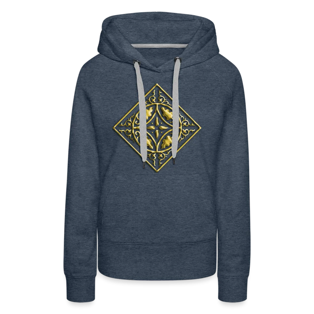 Gold Diamond 2 Women’s Premium Hoodie