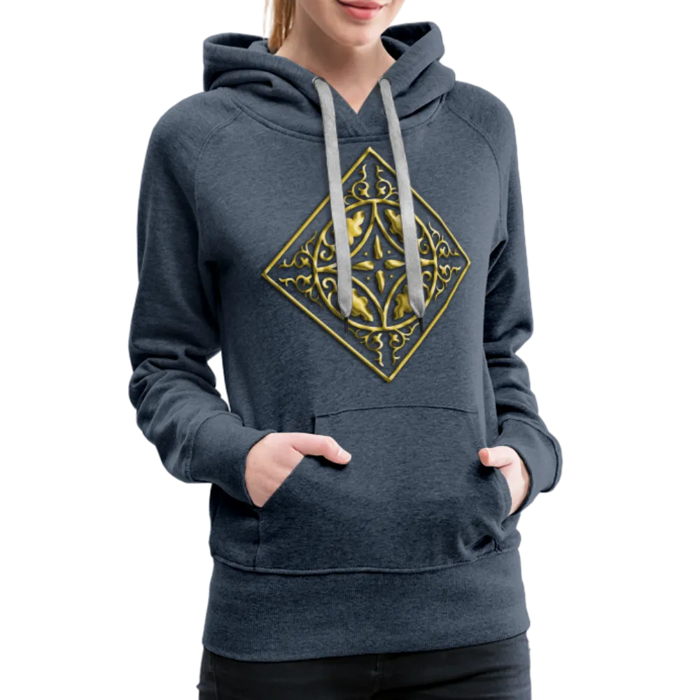 Gold Diamond 2 Women’s Premium Hoodie