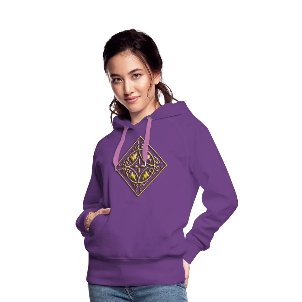 Gold Diamond 2 Women’s Premium Hoodie