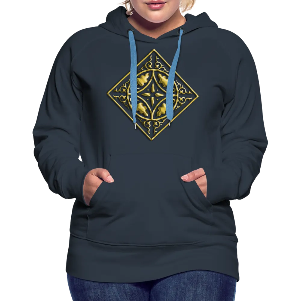 Gold Diamond 2 Women’s Premium Hoodie