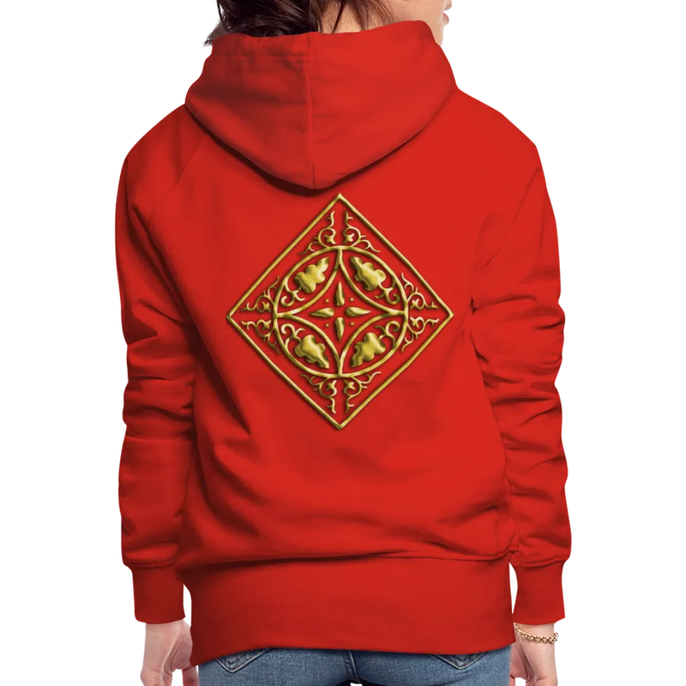 Gold Diamond 2 Women’s Premium Hoodie