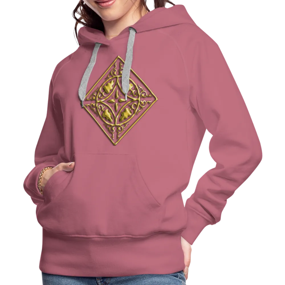 Gold Diamond 2 Women’s Premium Hoodie