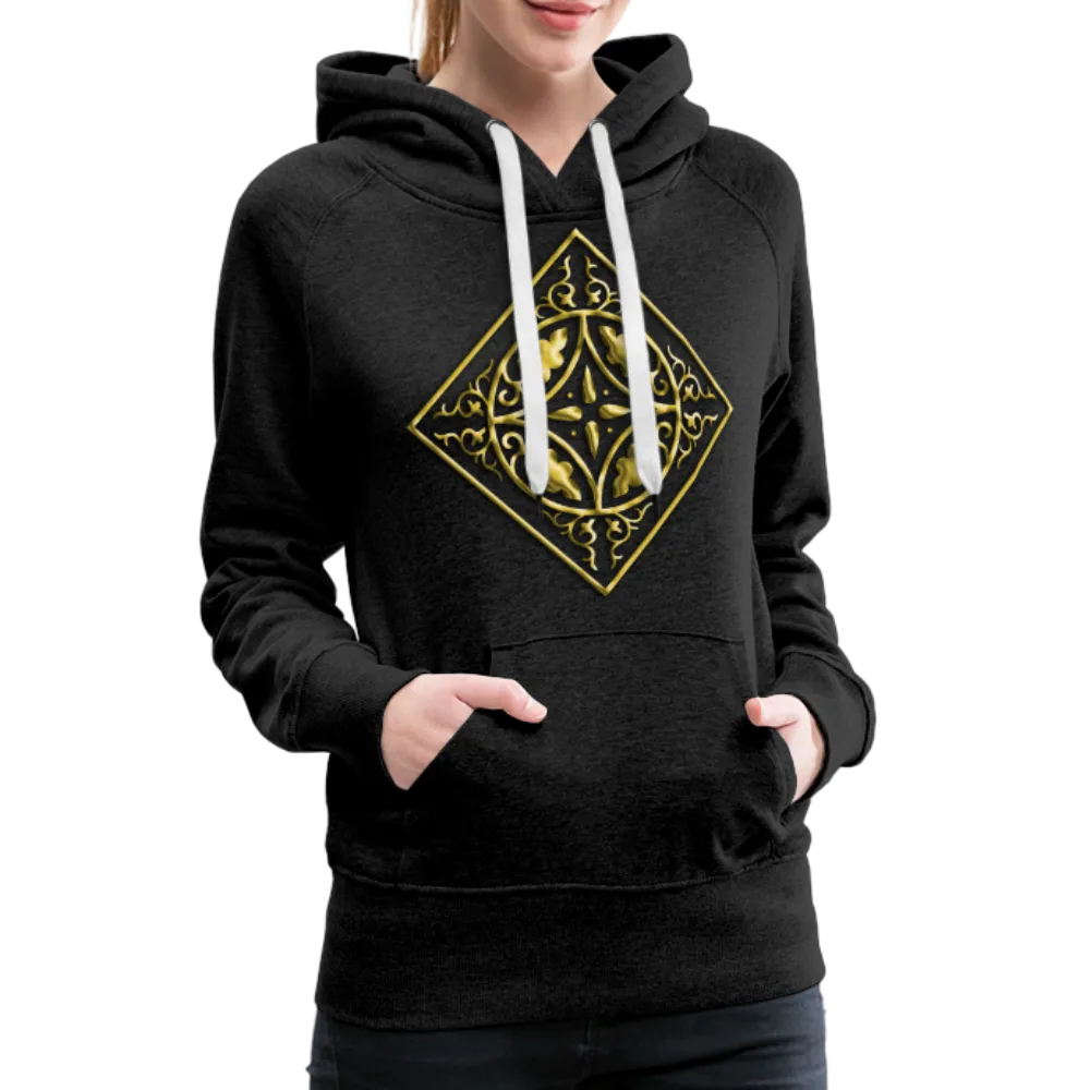 Gold Diamond 2 Women’s Premium Hoodie