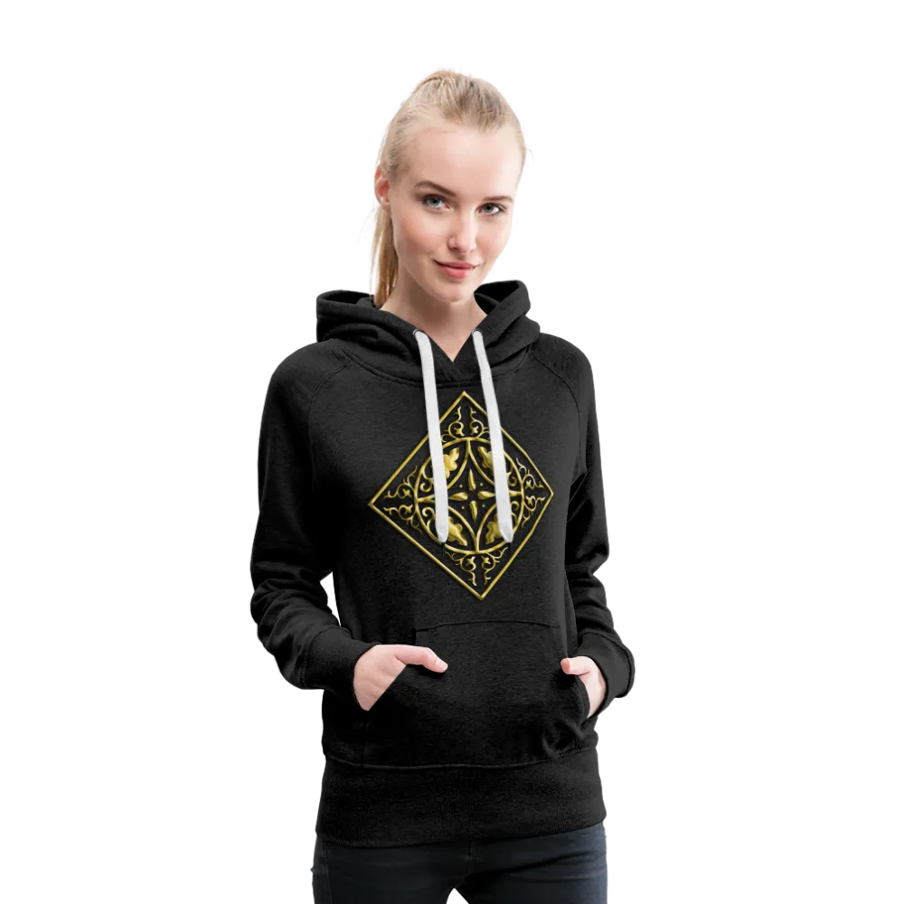 Gold Diamond 2 Women’s Premium Hoodie