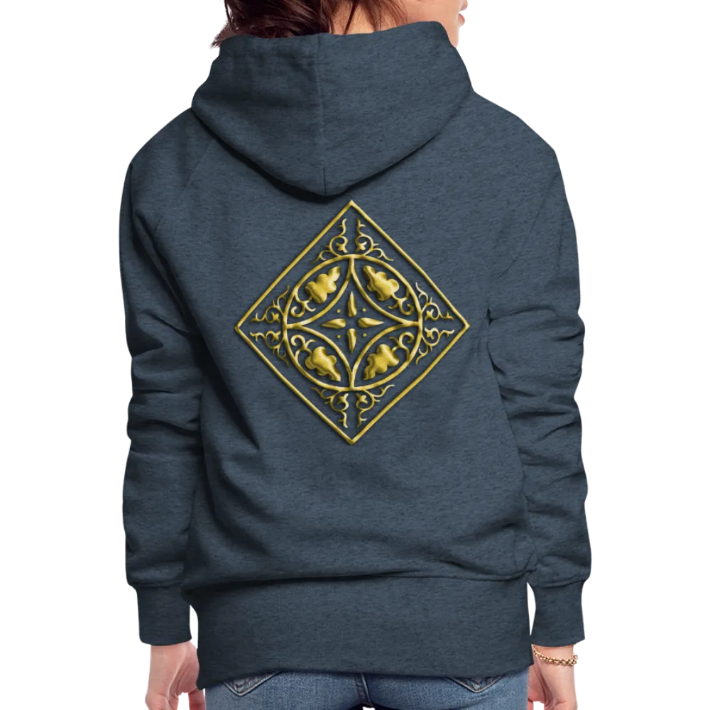 Gold Diamond 2 Women’s Premium Hoodie