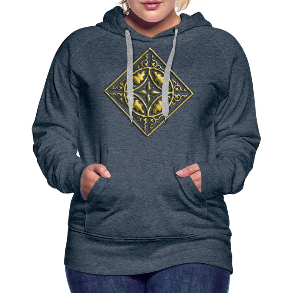 Gold Diamond 2 Women’s Premium Hoodie