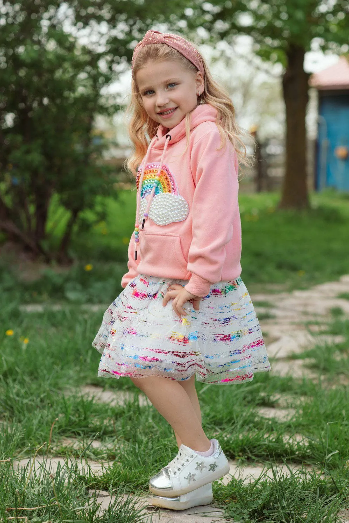 Happy Rainbow Candy Hoodie