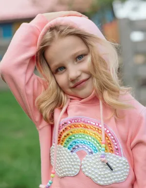 Happy Rainbow Candy Hoodie