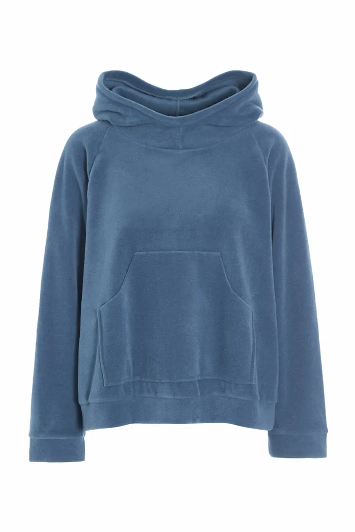 HOODIE - 1383 - DUSTY BLUE