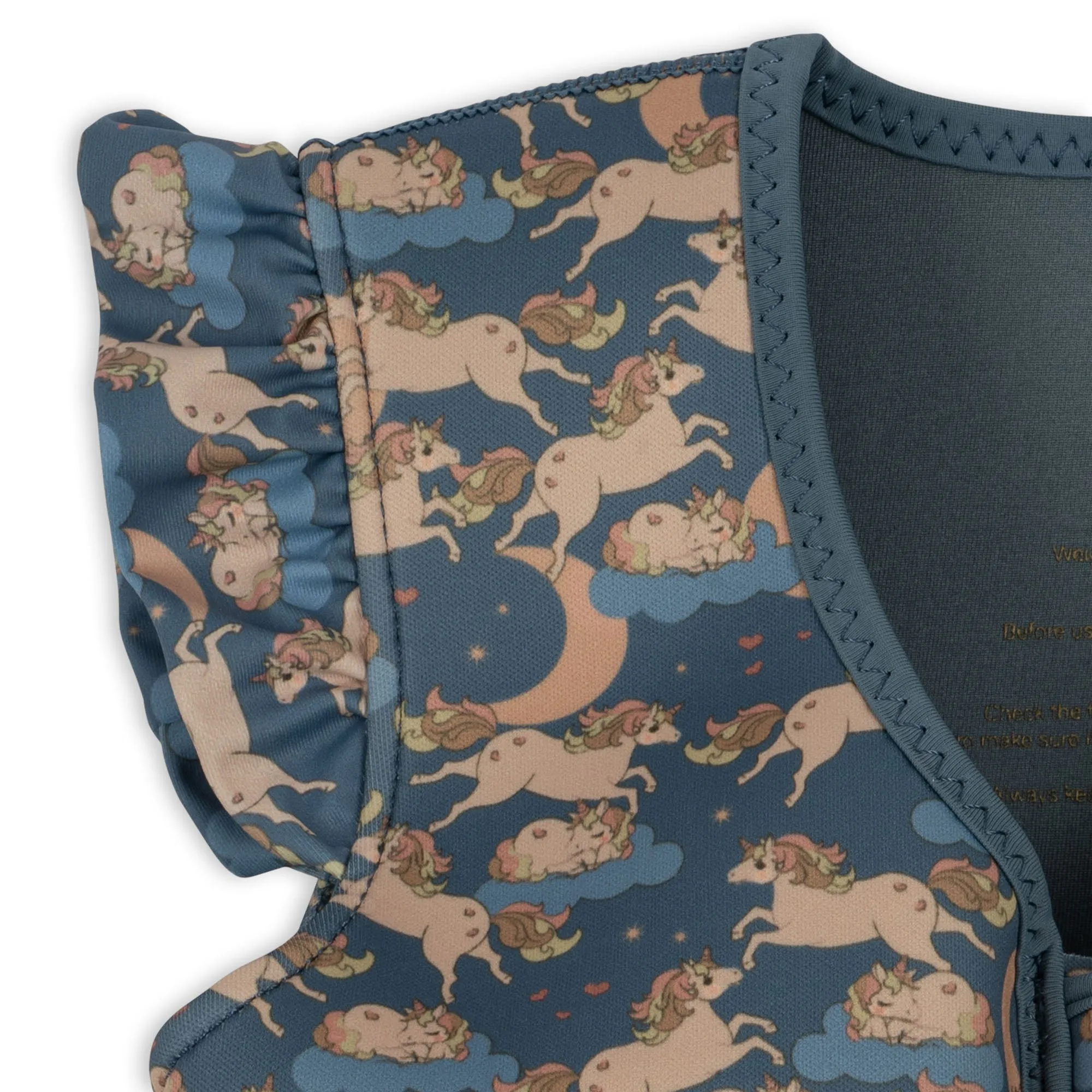 Konges Sløjd Neoprene Float Vest Frill Unicorn Blue