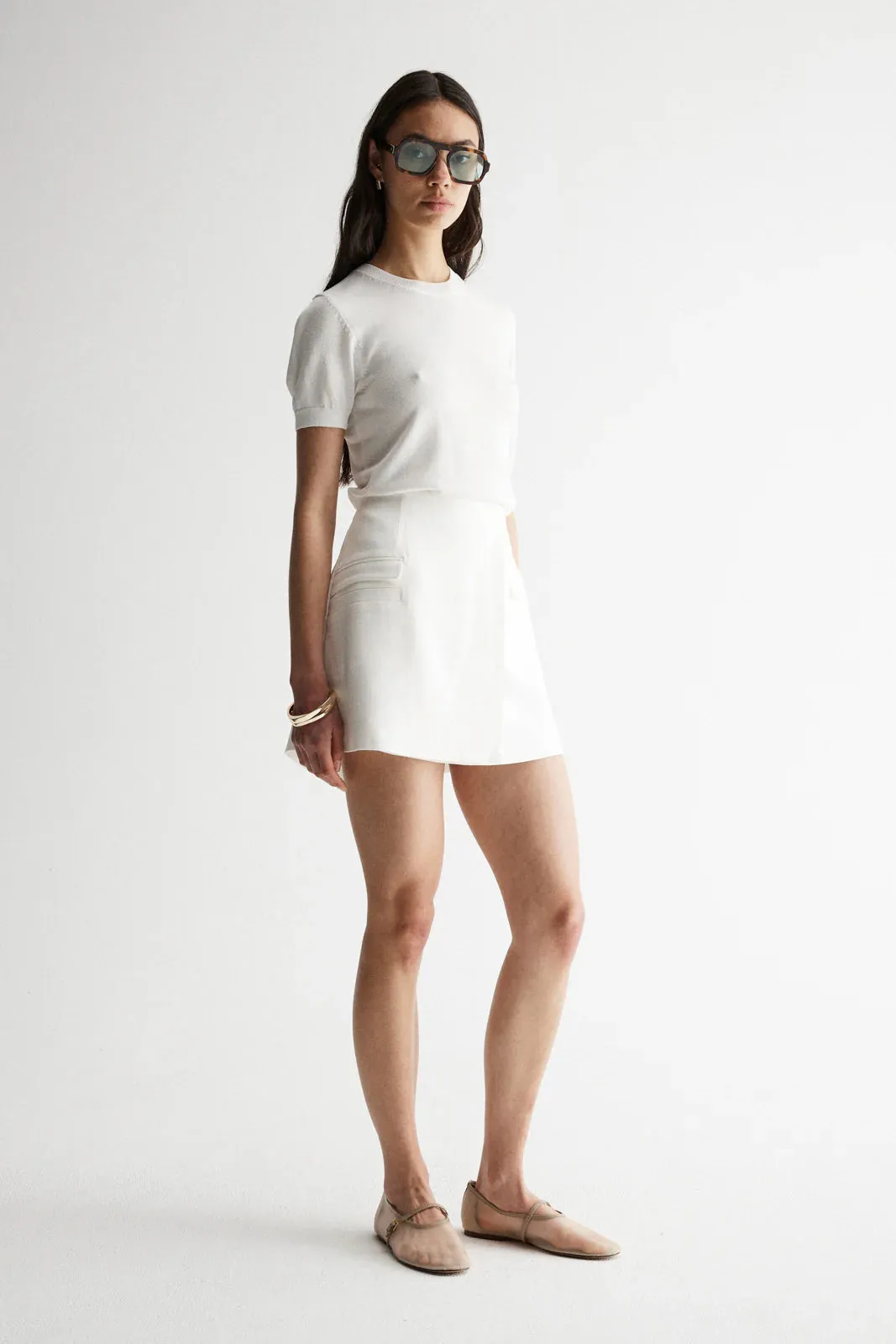 Marais Skirt in White