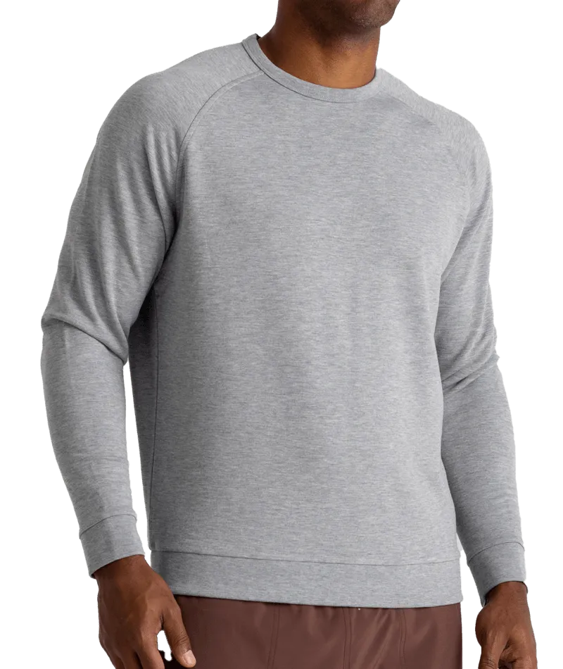 Mens Bamboo Lightweight Fleece Crew