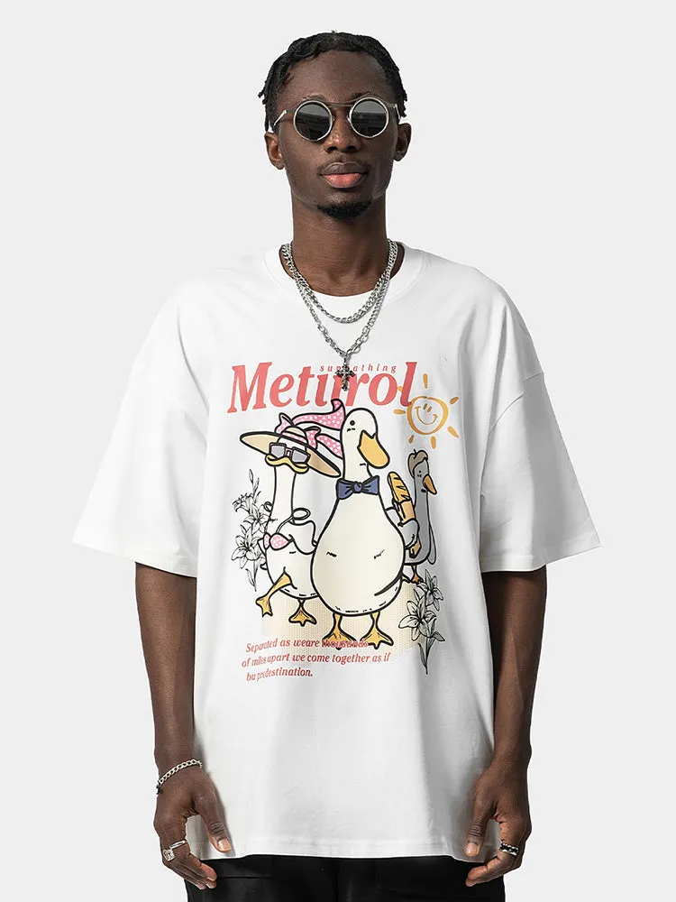 Men'S Duck Print T-Shirts