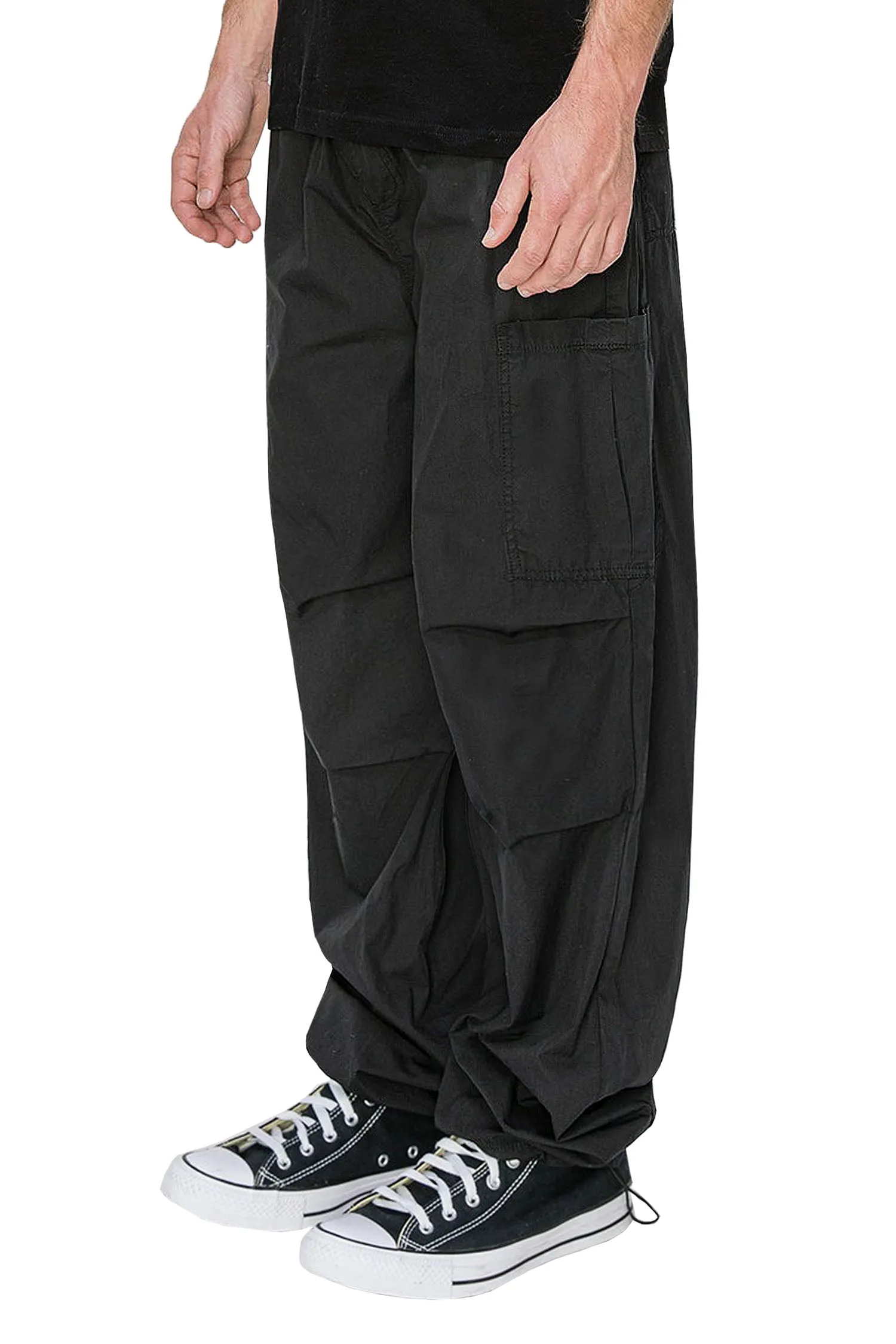 Men's Parachute Baggy Jogger Pants