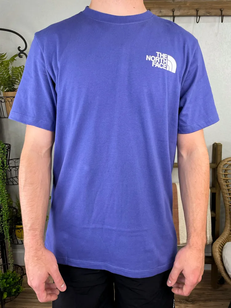 Men's S/S Places We Love Tee in Cave Blue by The North Face