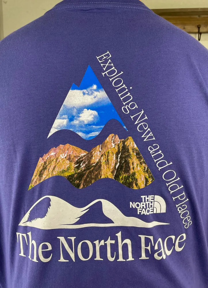 Men's S/S Places We Love Tee in Cave Blue by The North Face