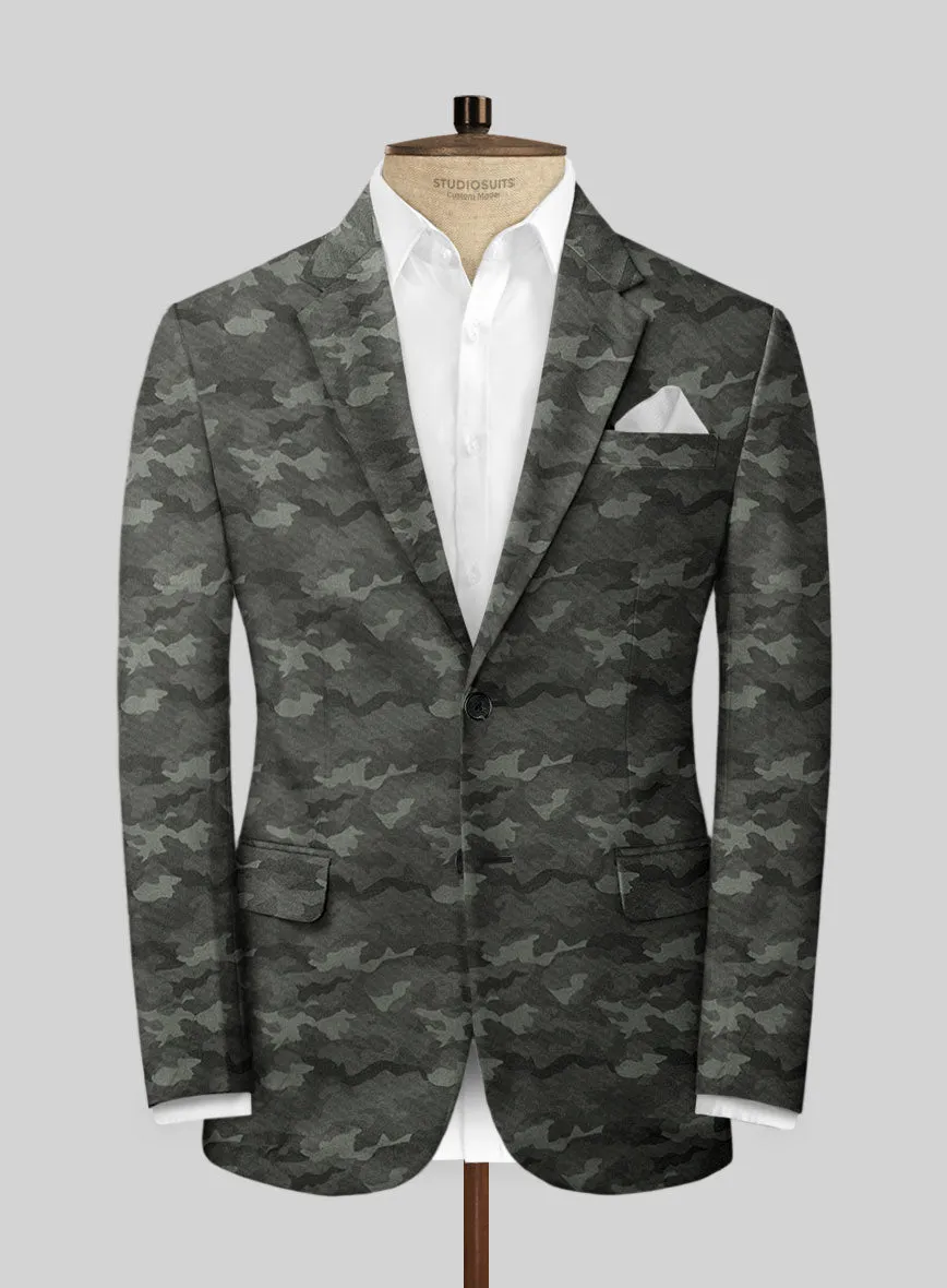 Modern Gray Camo Suit