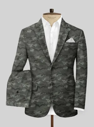 Modern Gray Camo Suit