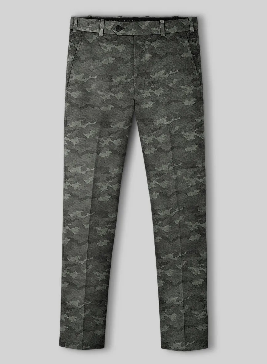 Modern Gray Camo Suit