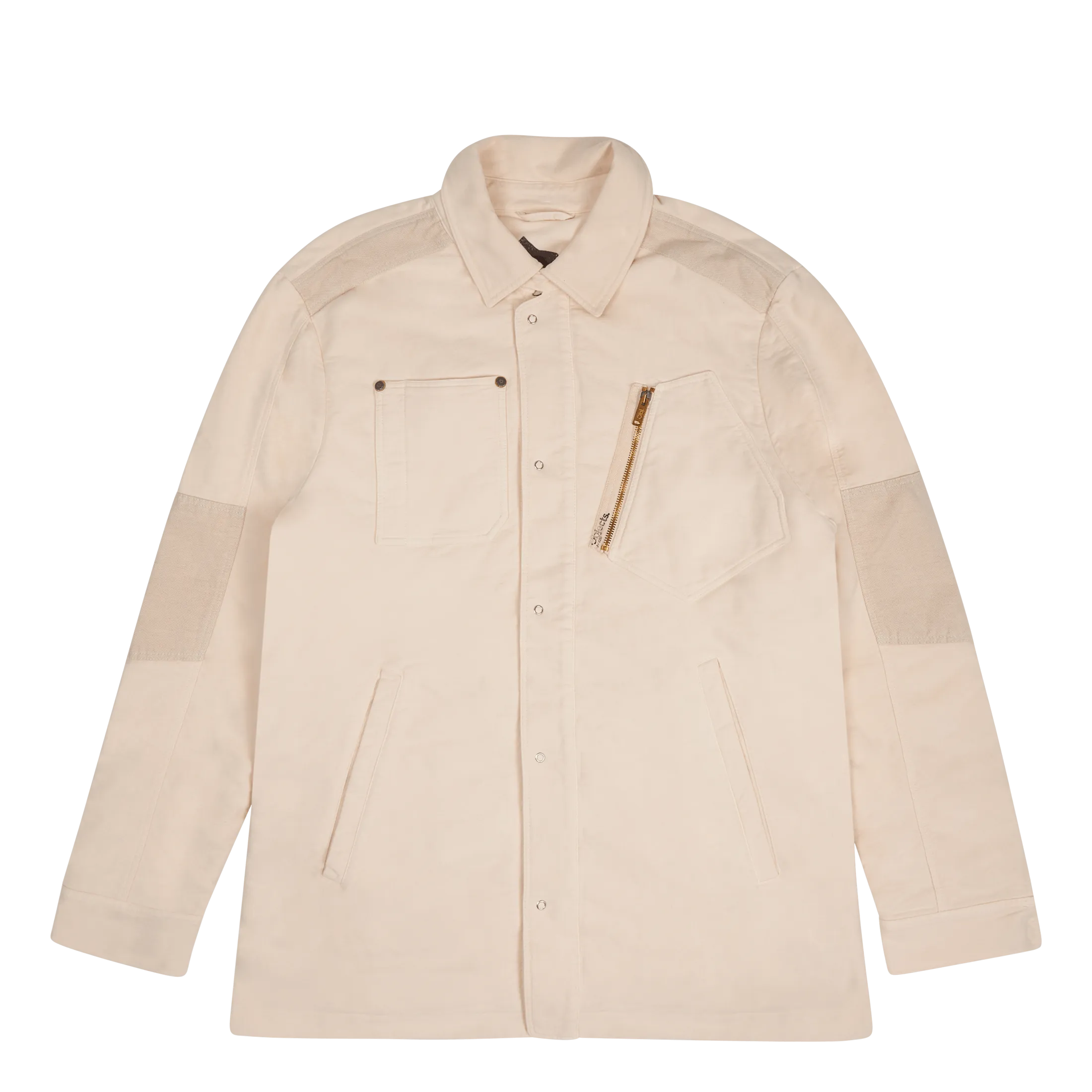 Moleskin Shirt Jacket Pale Pink