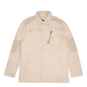 Moleskin Shirt Jacket Pale Pink