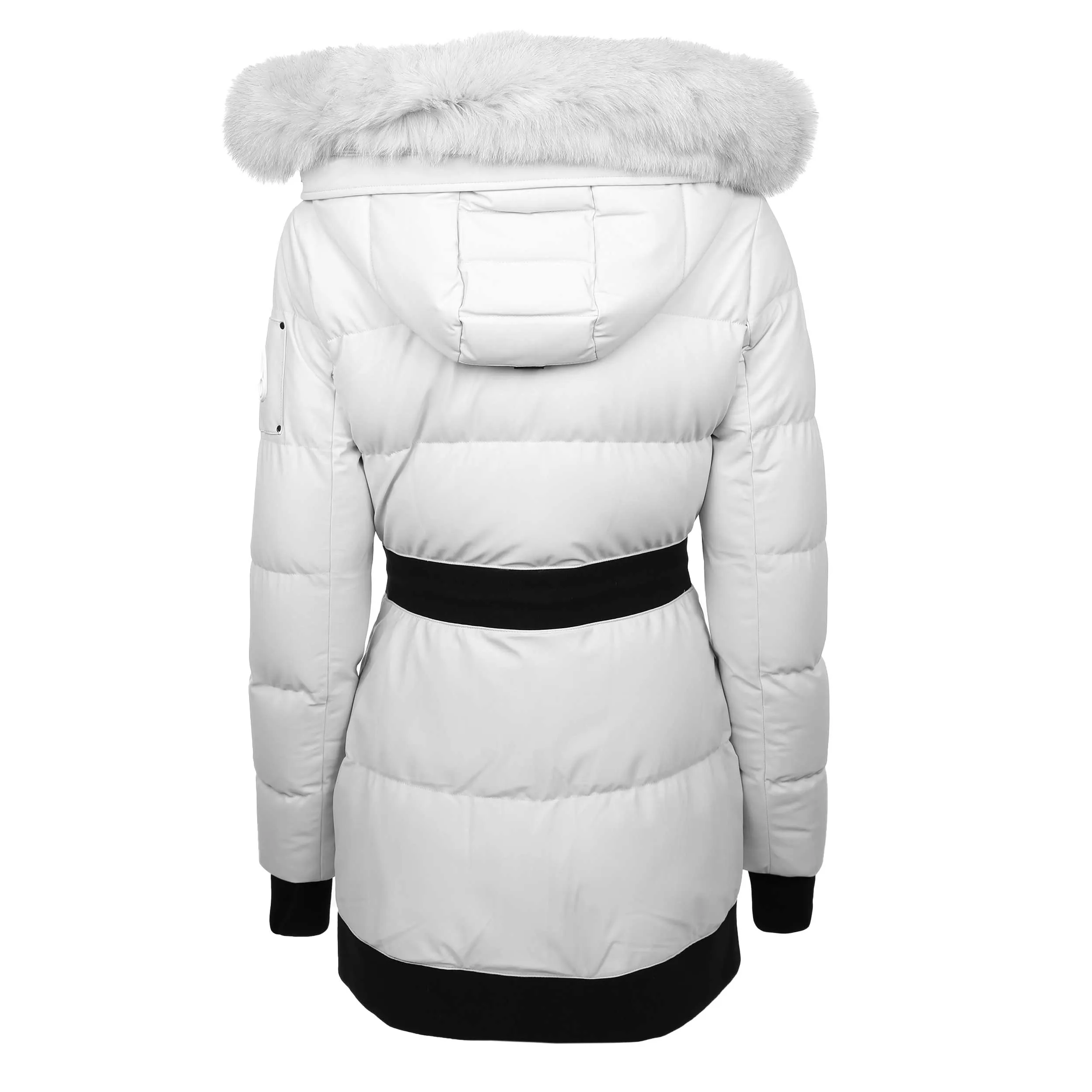 Moose Knuckles Cambria Ladies Jacket in Arctic White