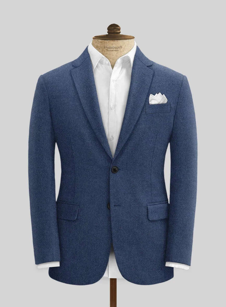 Naples Pacific Blue Tweed Suit