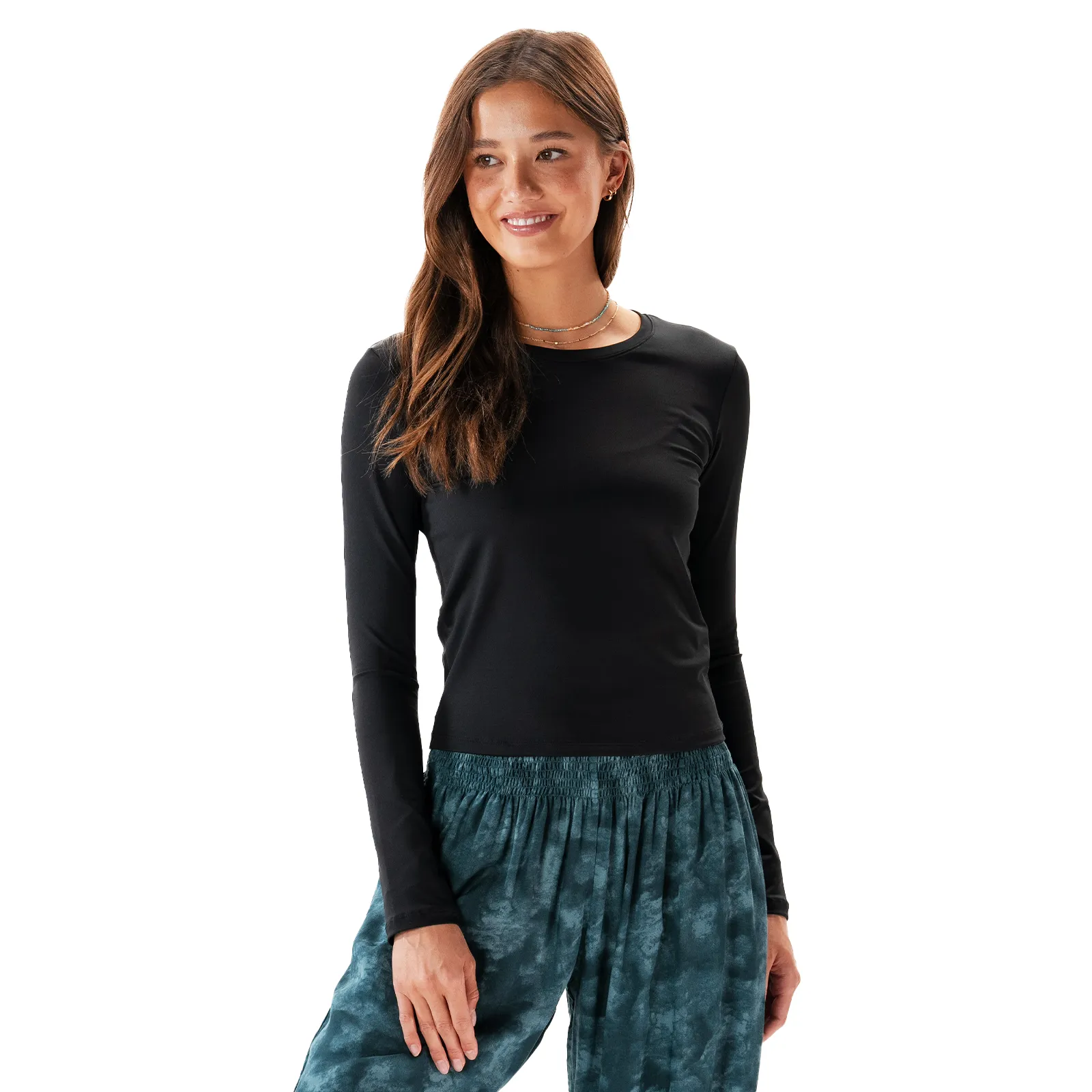 Onyx Hatha Long Sleeve Top