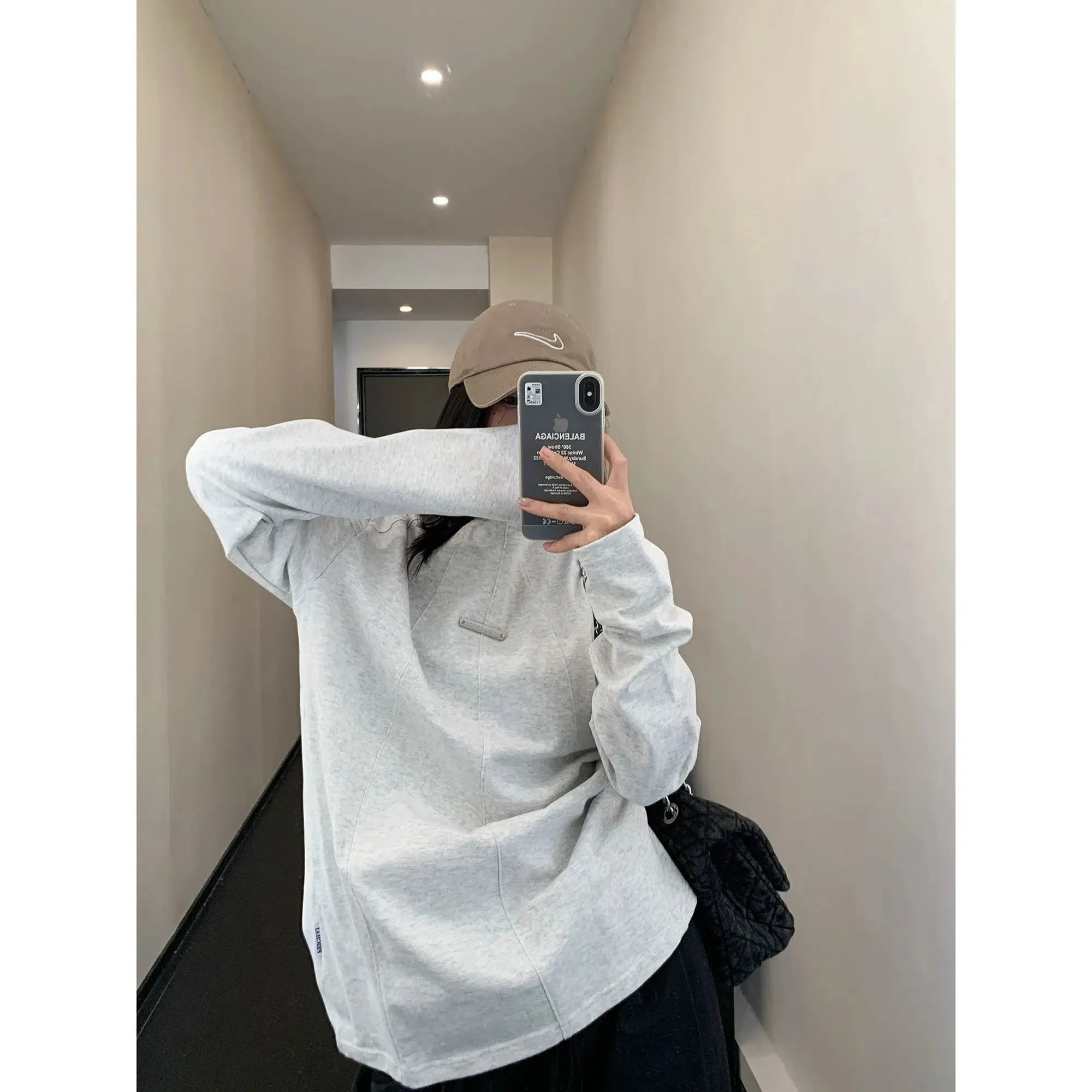 Oversized Fit Cozy Sweatershirt