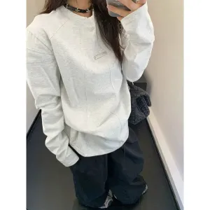 Oversized Fit Cozy Sweatershirt