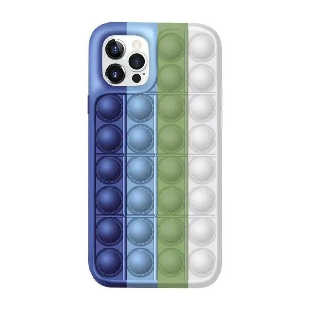 Pop It Bubble Colorful iPhone Case