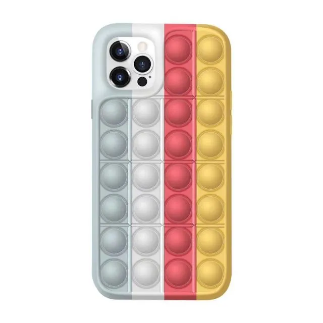 Pop It Bubble Colorful iPhone Case