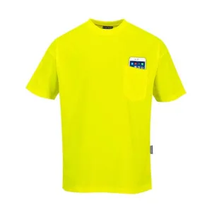 Portwest Non ANSI Pocket Short Sleeve T-Shirt (S578)