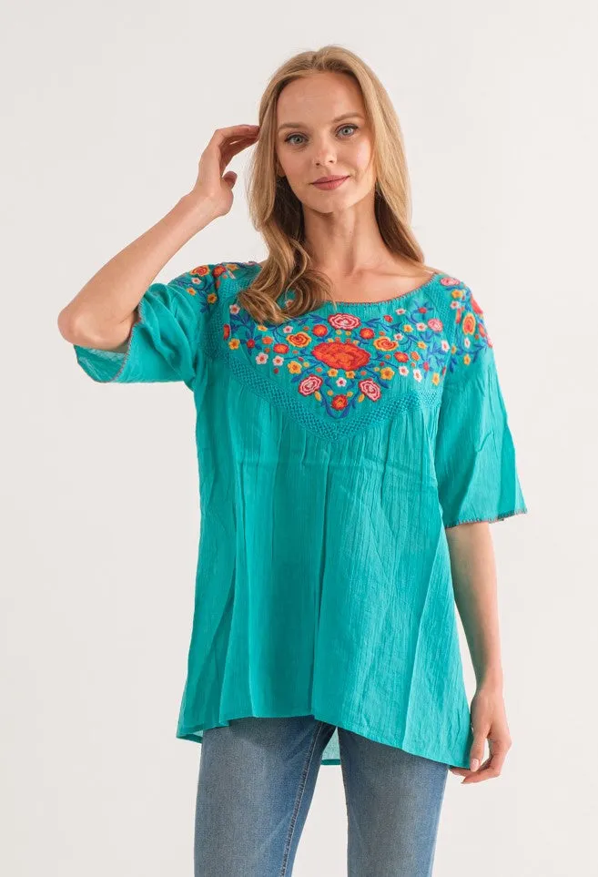 RAJ CIARA TURQUOISE TOP