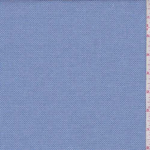 Sapphire Blue Dobby Lattice Shirting Fabric