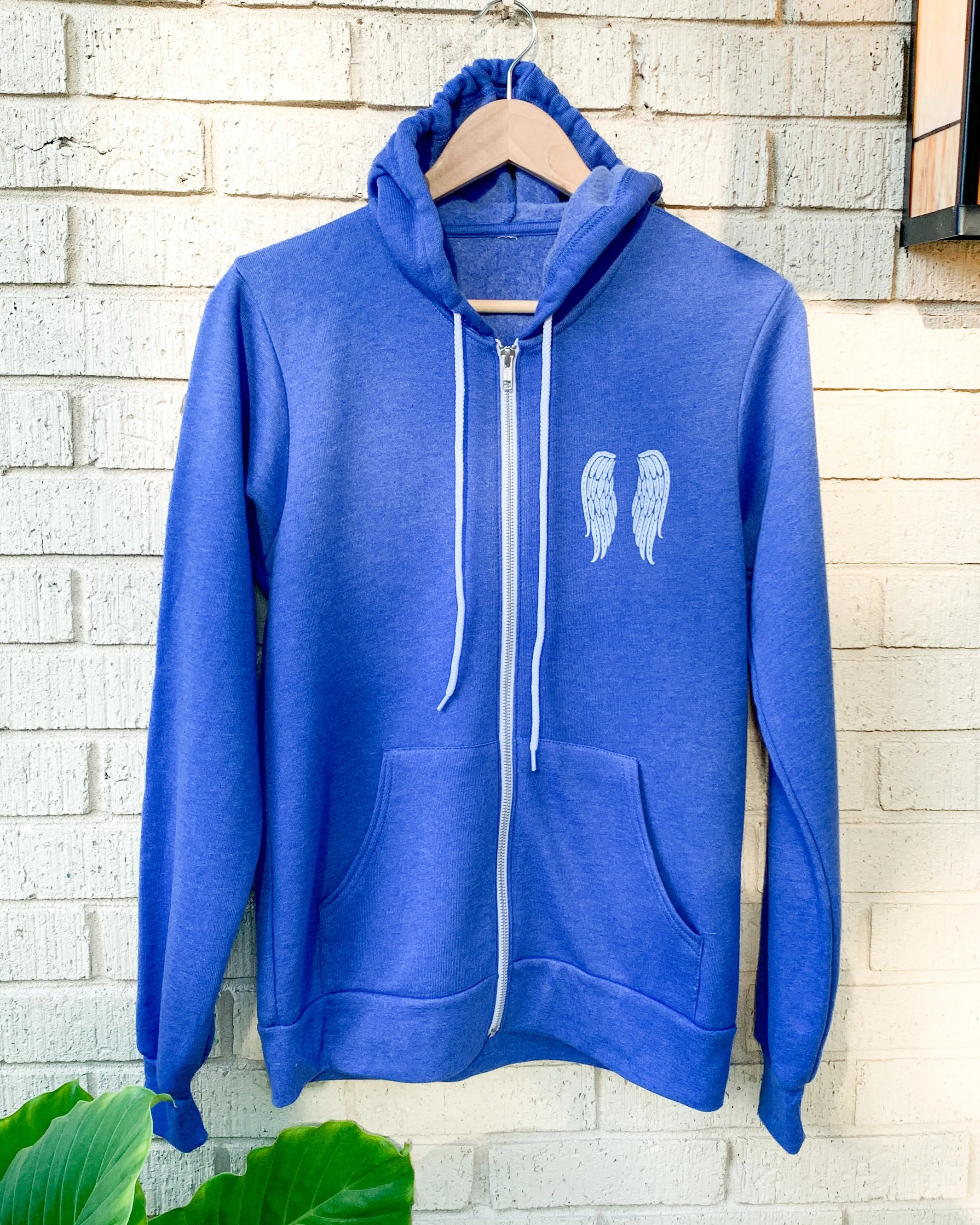 Spread Your Wings - Royal Unisex Fleece Hoodie