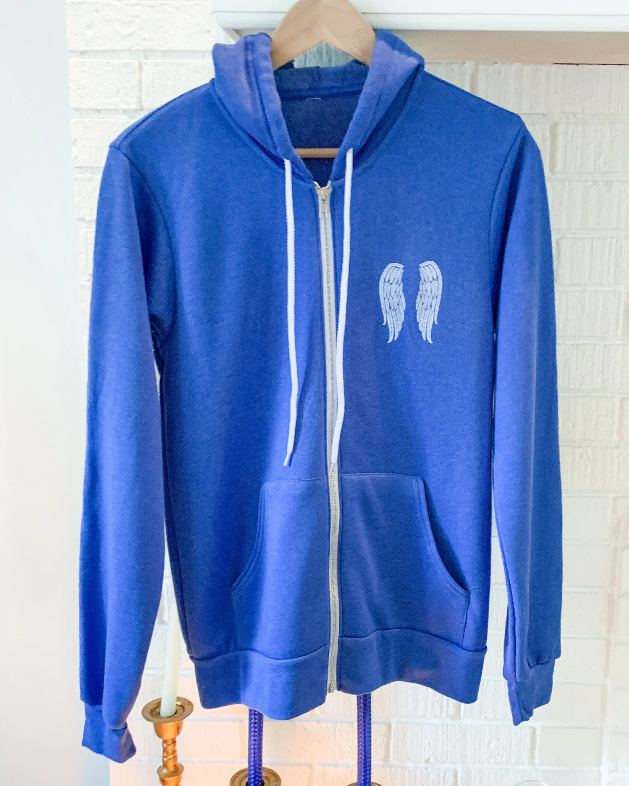 Spread Your Wings - Royal Unisex Fleece Hoodie