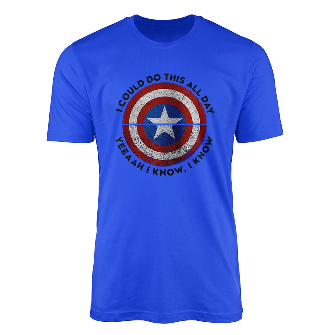 Steve Roger Quotes Designer T-Shirt